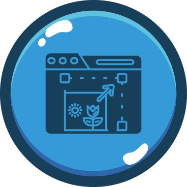 Mutfak makinesi. Basit resimleme