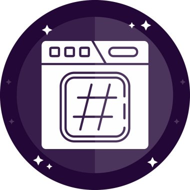 Modern b 'nin vektör illüstrasyonu eksik simgesi