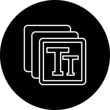 Belge simgesinin vektör illüstrasyonu