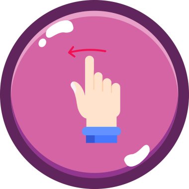 parmak hareketi simgesi