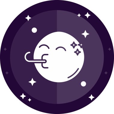 Vektör illüstrasyonu, basit simge arkaplanı