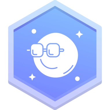 gözlük modern simge, vektör illüstrasyonu