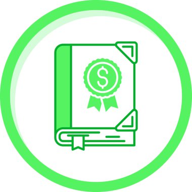 Dolar. Web simgesi basit illüstrasyon