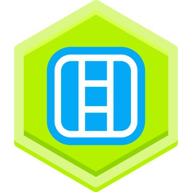 Modern eğitim ikonunun vektör illüstrasyonu