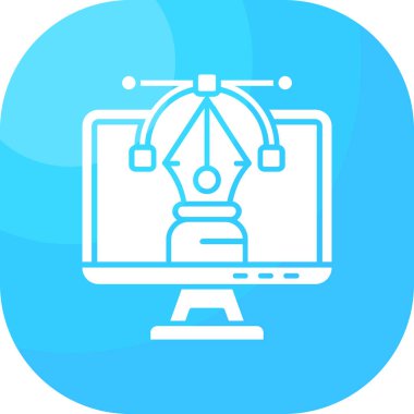 seo modern simgesinin vektör illüstrasyonu