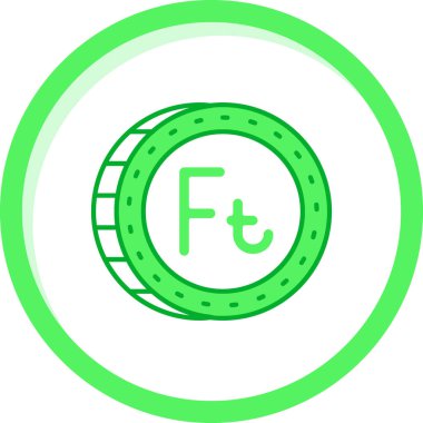 f f f web simgesi basit illüstrasyon