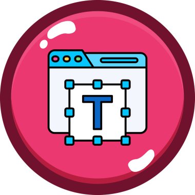 seo modern simgesinin vektör illüstrasyonu