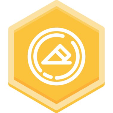 Modern bir simgenin vektör illüstrasyonu