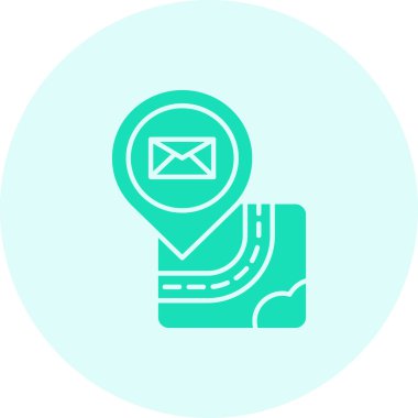 e- posta konum haritası simgesi