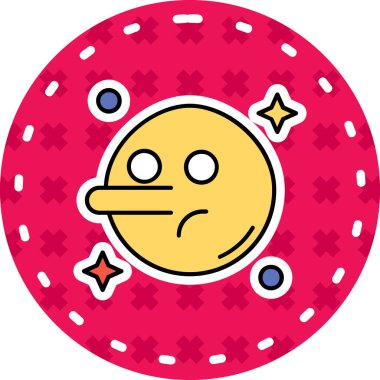 Ay simge. Vektör çizim