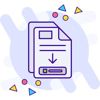 dosya simgesi çizimi