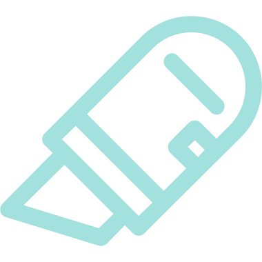 Krem simgesi, vektör illüstrasyonu