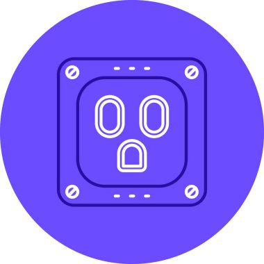 Modern b 'nin vektör illüstrasyonu eksik simgesi