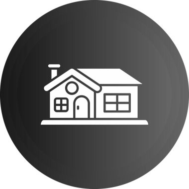 Ev simgesi vektör illüstrasyonu