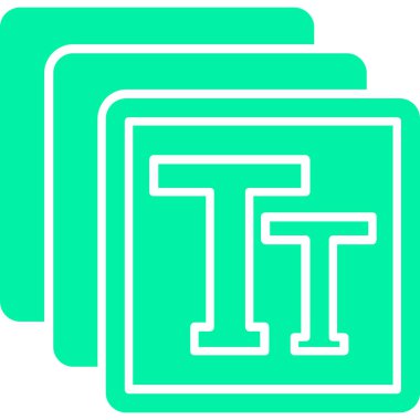 Modern bir simgenin vektör illüstrasyonu