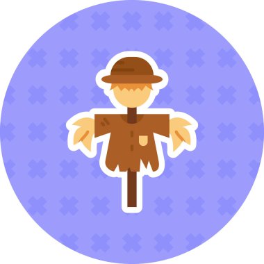 kovboy simge vektör çizim