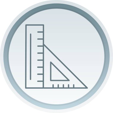 Cetvel simgesi, basit biçim