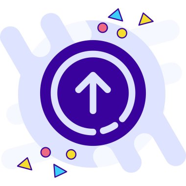 ok simgesi vektör işareti