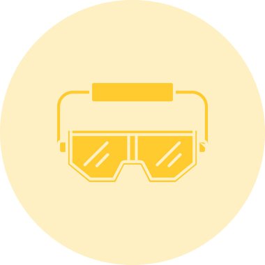 Modern ve vr eksikliğinin vektör simgesi