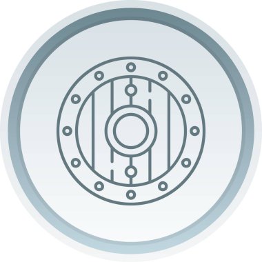 Ayın arka planının vektör çizimi