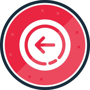 ok işareti dairesel simgesi