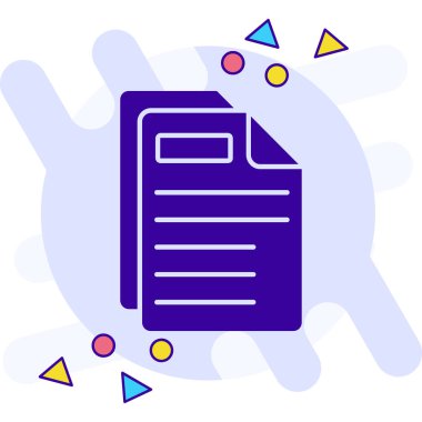 Kitap. Web simgesi basit illüstrasyon