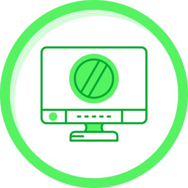 bilgisayar simgesi vektör illüstrasyonu