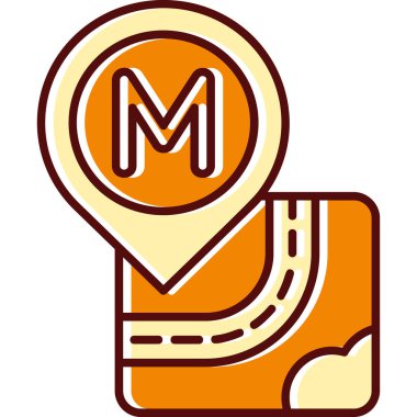 harita pin vektör simgesi