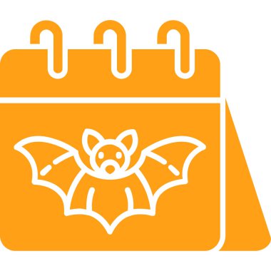 Takvim simgesi vektör illüstrasyonu