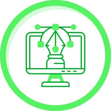 vektör bilgisayar simgesi illüstrasyonu