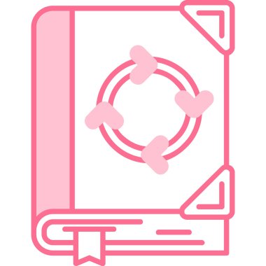 Modern bir simgenin vektör illüstrasyonu