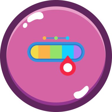 boya palet vektör simgesi