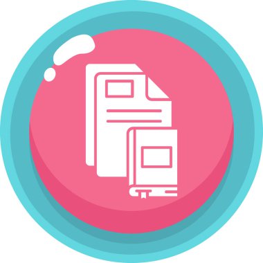 Yazıcı. Web simgesi basit illüstrasyon