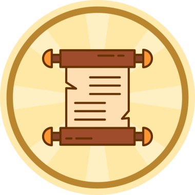 Damga simge vektör çizim