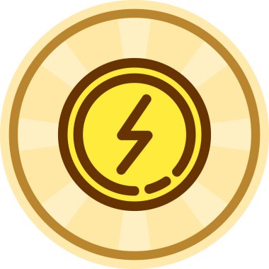 Altın paranın vektör illüstrasyonu