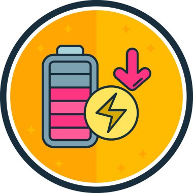 pil vektör illüstrasyonu