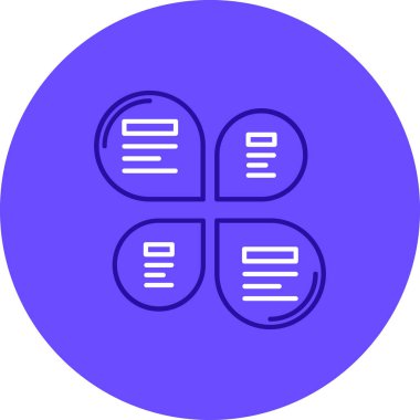 seo modern simgesinin vektör illüstrasyonu