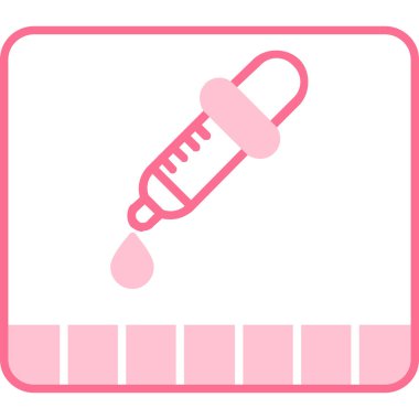 Çizgi film simgesinin vektör çizimi