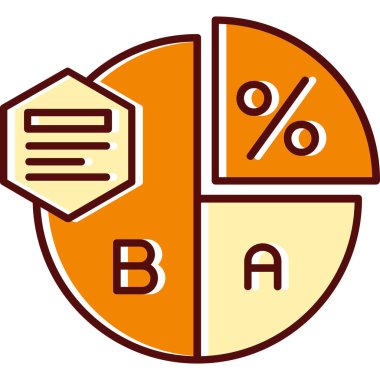 yüzde ve indirim simgesi, vektör illüstrasyon tasarımı