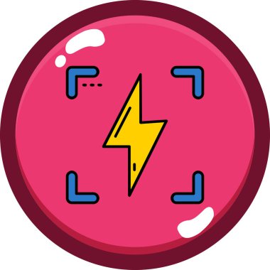 Seo simgesinin vektör illüstrasyonu