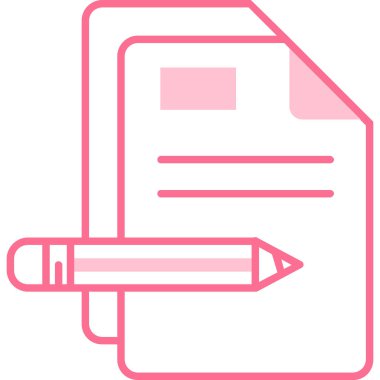 Belge. Web simgesi basit illüstrasyon