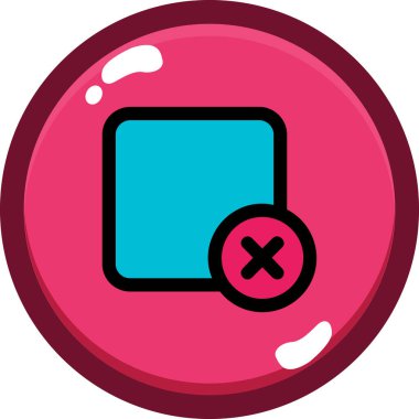 Bilgisayarın vektör illüstrasyon simgesi