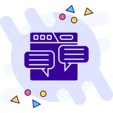 seo modern simgesinin vektör illüstrasyonu