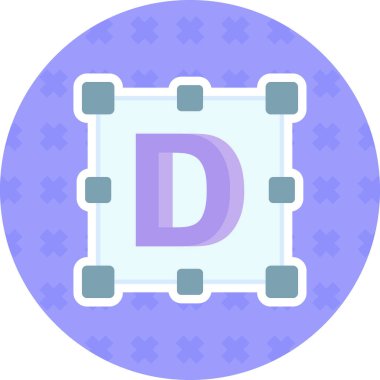 Basit tasarımda oyun tahtası simgesi