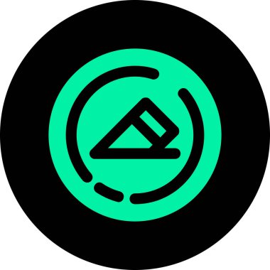 Seo simgesinin vektör illüstrasyonu