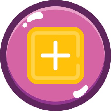 Modern yiyecek simgesinin vektör çizimi