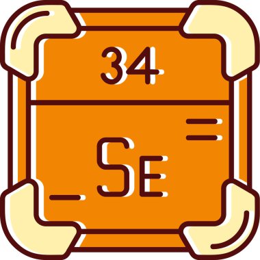 Bir gazın modern simgesinin vektör illüstrasyonu