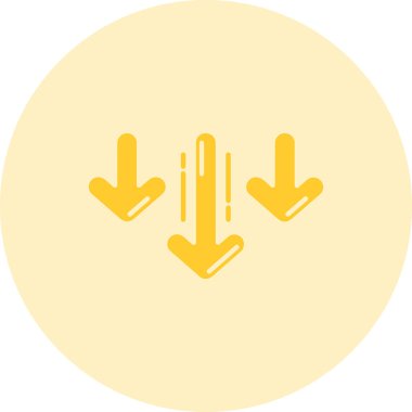 Ok. Web simgesi basit illüstrasyon