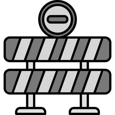 araba onarım servisi simgesi ana hat biçiminde