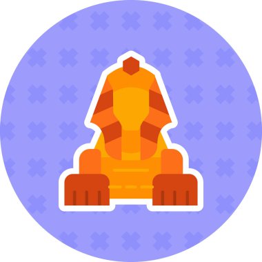 Bir simgenin vektör illüstrasyonu